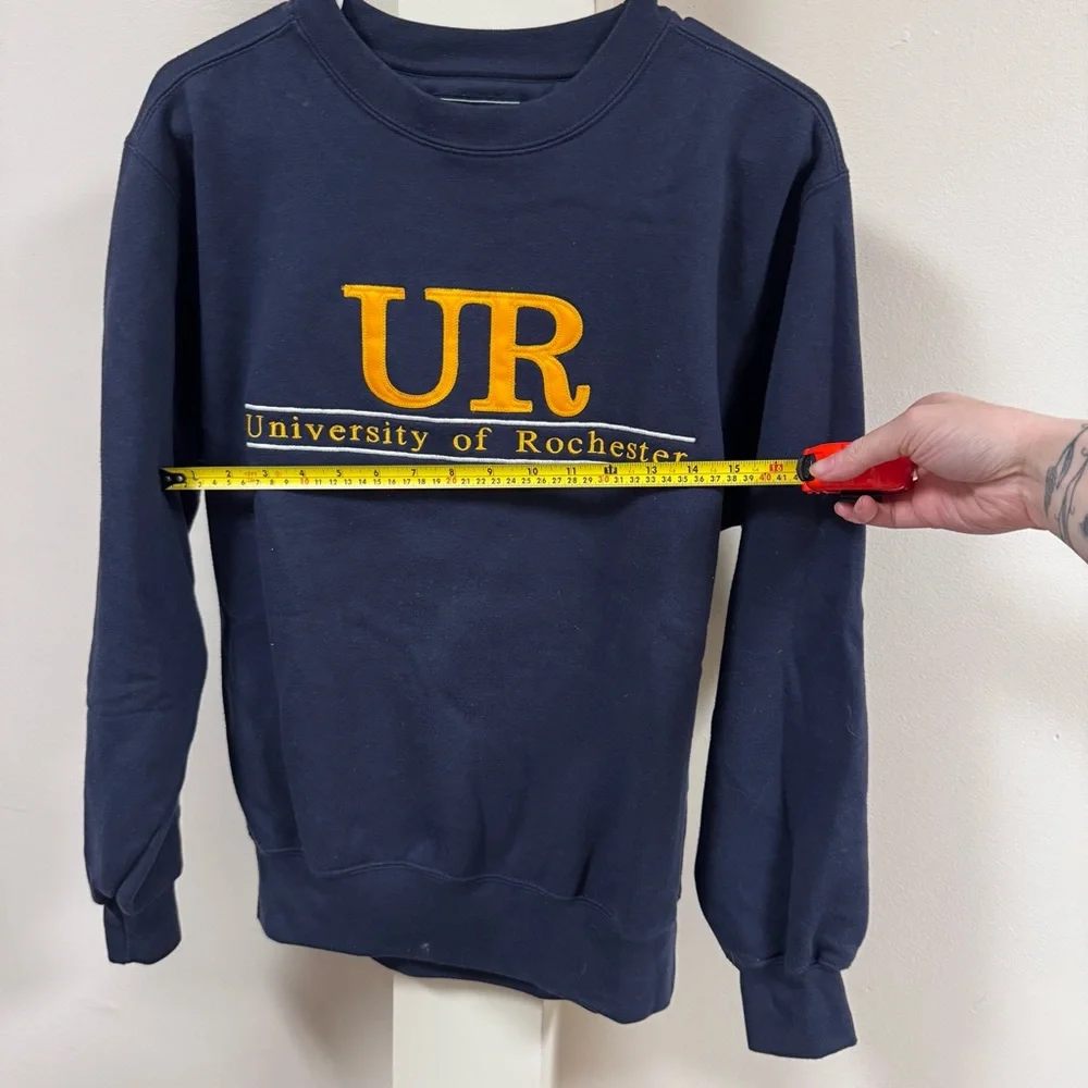 University of Rochester Navy Sweatshirt - Picture 7 of 8